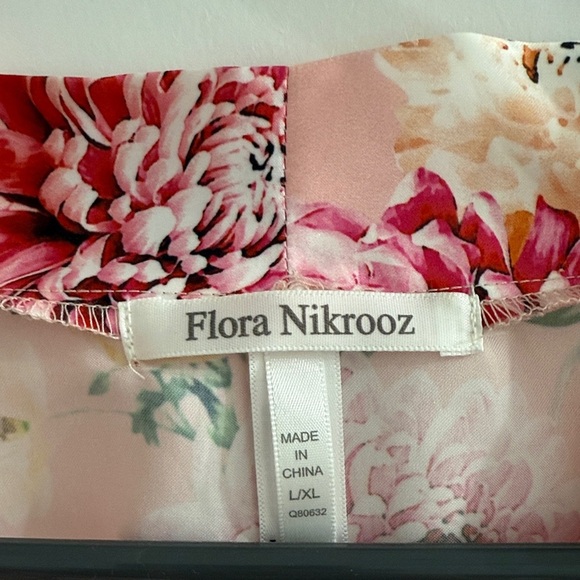 Flora Nikrooz Pink Floral Robe - Picture 3 of 5